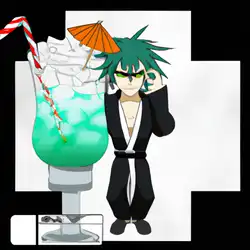 Une image de Shinji's Cocktail - image générée par IA (DALL-E)