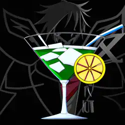 Une image de Cocktail L'Alchimiste écarlate - image générée par IA (DALL-E)