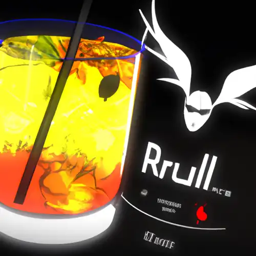 Une image de Shinigami Rush - cocktail inspiré par Ichigo Kurosaki de Bleach