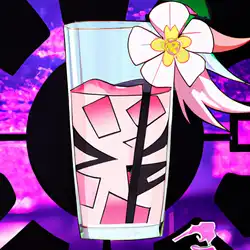 Une image de Sakura Cocktail - image générée par IA (DALL-E)