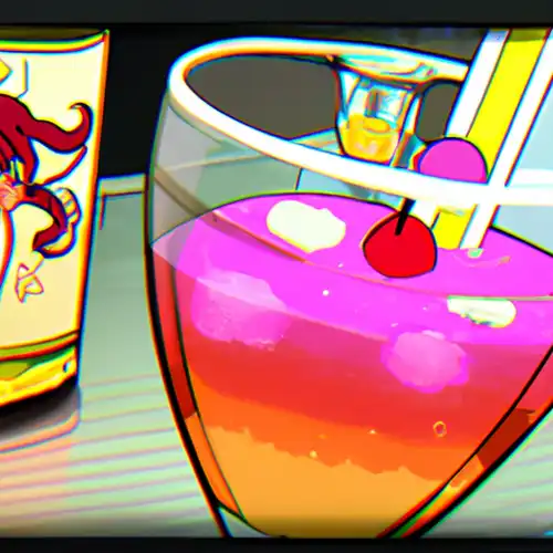 Une image de Le Cocktail Chopper Cherry Bomb : 1,5 cl de whisky, 6 cl de limonade, 6 cl de coca cola, 6 cl de sirop de fraise