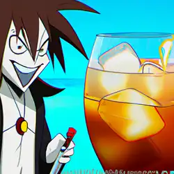 Une image de Cocktail Horohoro : Le Shake de l'Esprit Glacial - image générée par IA (DALL-E)