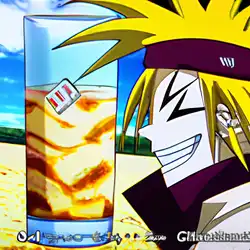 Une image de Cocktail Yoh Asakura - image générée par IA (DALL-E)