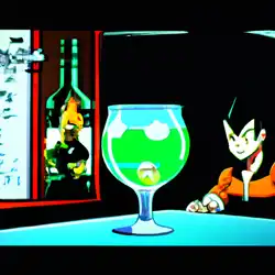 Une image de Le Cocktail Son Gohan à la Menthe