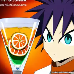 Une image de Yoh’s Shaman Cocktail - image générée par IA (DALL-E)