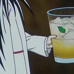 Une image de Le Cocktail Yoh Asakura - Gare à la menthe légère - image générée par IA (DALL-E)