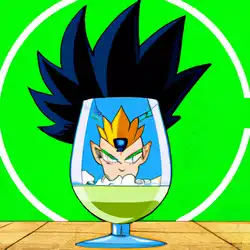 Une image de Le Cocktail Vegeta - image générée par IA (DALL-E)